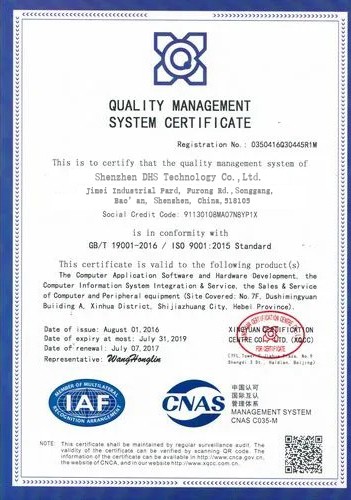 ISO certificate Batnon 4